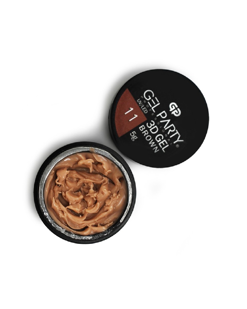 3D GEL BROWN