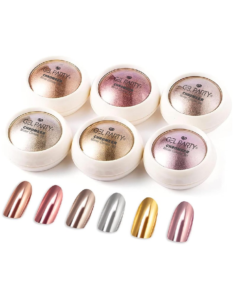 METALLIC  MIRROR Chrome Set 1